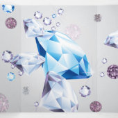 Diamond Galaxy 3 Drieluik Wenskaart (Binnenkant midden)