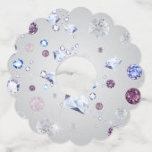 Diamond Galaxy 3 Wijnglaslabel (Voorkant)