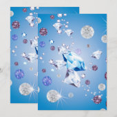 Diamond Galaxy 4 Bedankkaart (Voorkant / Achterkant)