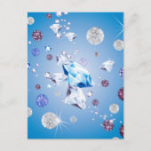 Diamond Galaxy 4 Briefkaart (Voorkant)