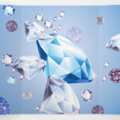 Diamond Galaxy 4 Drieluik Wenskaart (Binnenkant midden)