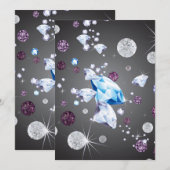 Diamond Galaxy 5 Bedankkaart (Voorkant / Achterkant)