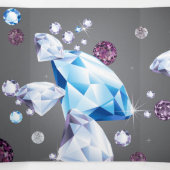 Diamond Galaxy 5 Drieluik Wenskaart (Binnenkant midden)