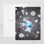 Diamond Galaxy 5 Feestdagenkaart (Voorkant / Achterkant)