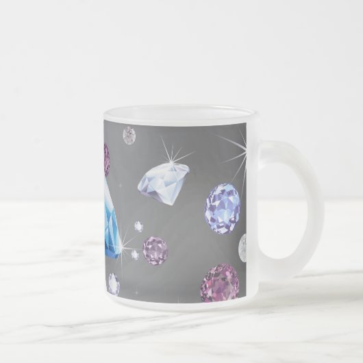 Diamond Galaxy 5 Matglas Koffiemok (Rechts)
