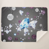 Diamond Galaxy 5 Sherpa Deken (Voorkant (horizontaal))