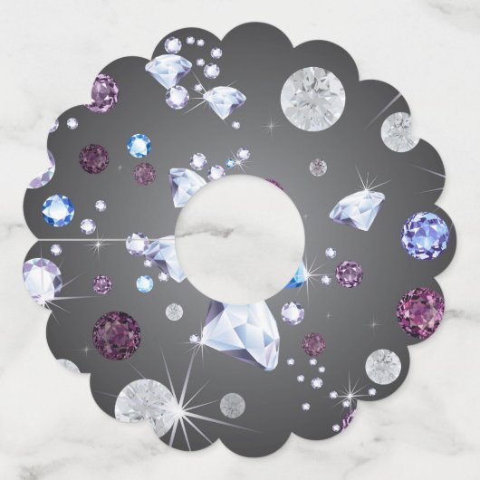 Diamond Galaxy 5 Wijnglaslabel (Voorkant)