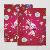 Diamond Galaxy 6 Briefkaart (Voorkant / Achterkant)