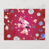 Diamond Galaxy 6 Briefkaart (Achterkant)