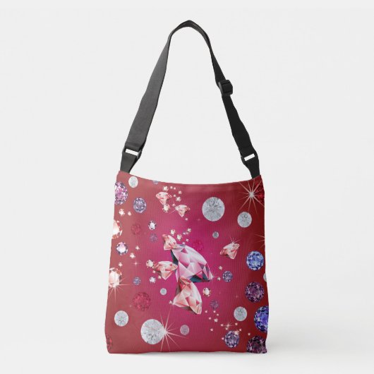 Diamond Galaxy 6 Crossbody Tas (Voorkant)