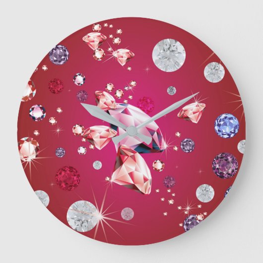 Diamond Galaxy 6 Grote Klok (Voorkant)