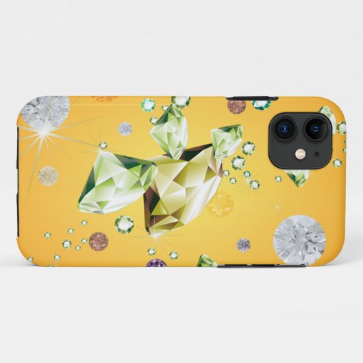 Diamond Galaxy 7 Case-Mate iPhone Case (Achterkant (horizontaal))
