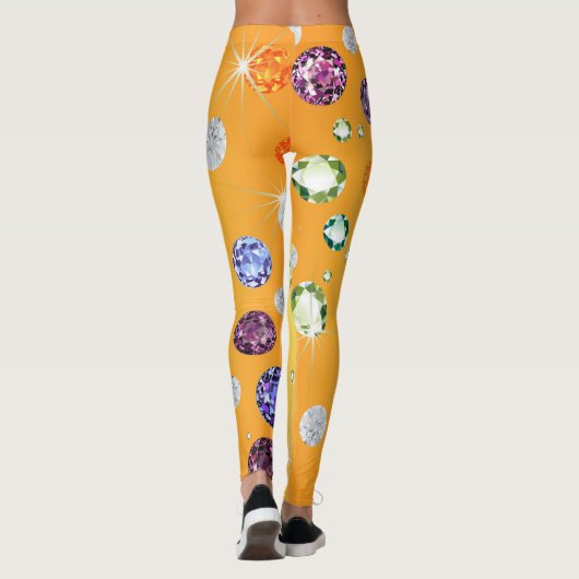 Diamond Galaxy 7 Leggings (Achterkant)