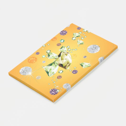 Diamond Galaxy 7 Post-it® Notes (Schuin)