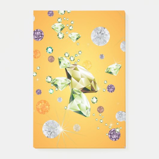 Diamond Galaxy 7 Post-it® Notes (Voorkant)