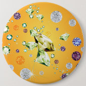 Diamond Galaxy 7 Ronde Button 6,0 Cm (Voorkant)