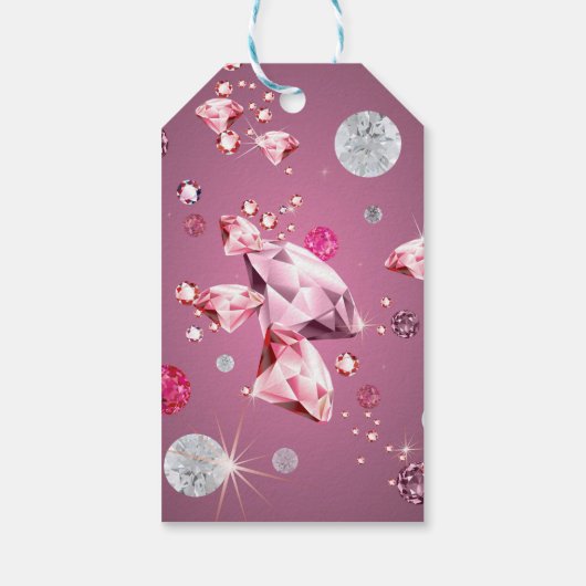 Diamond Galaxy 9 Cadeaulabel (Achterkant)