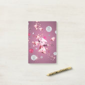 Diamond Galaxy 9 Post-it® Notes (Op bureau)