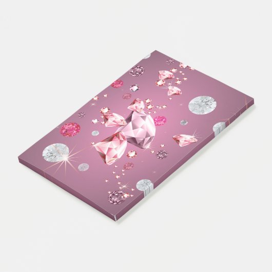 Diamond Galaxy 9 Post-it® Notes (Schuin)