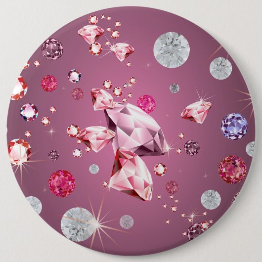 Diamond Galaxy 9 Ronde Button 6,0 Cm (Voorkant)