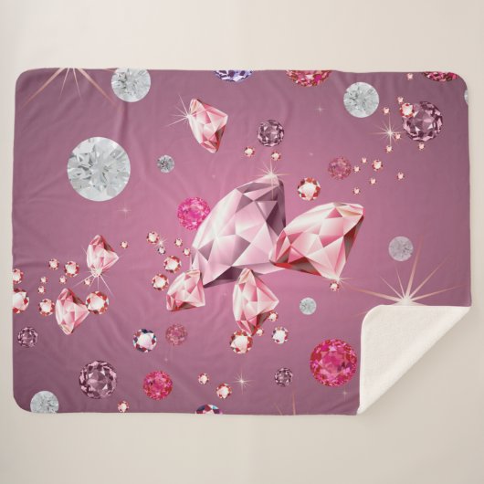 Diamond Galaxy 9 Sherpa Deken (Voorkant (horizontaal))