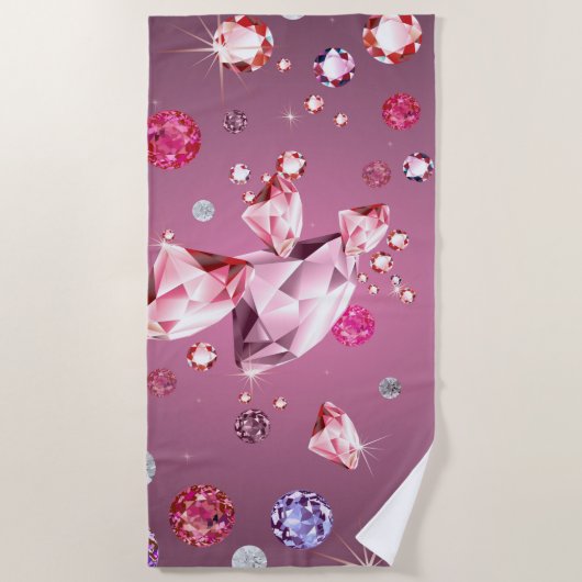 Diamond Galaxy 9 Strandlaken (Voorkant)