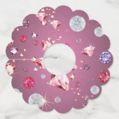 Diamond Galaxy 9 Wijnglaslabel (Achterkant)