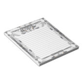 Diamond Gemstone Lined gepersonaliseerd Notitieblok (Schuin)