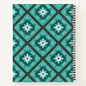 Diamond Geometric Floral Notitieboek (Achterkant)