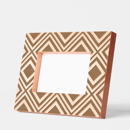 Diamond Geometric Pattern Gegraveerde Lijstjes (Links)