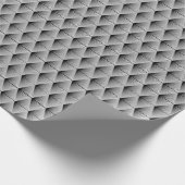 Diamond geometrisch: monochroom ontwerp cadeaupapier (Hoek)