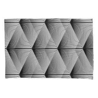 Diamond geometrisch: monochroom  ontwerp kussensloop