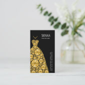 Diamond Glam Gown-jurken Visitekaartje (Staand voorkant)