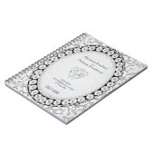 Diamond Glitter | Gastboek Notitieboek (Linkerzijde)