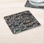 Diamond Glitter Sparkle Elegant Kartonnen Onderzetters (Schuin)