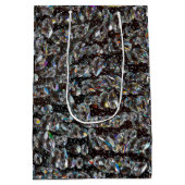 Diamond Glitter Sparkle Elegant Medium Cadeauzakje (Achterkant)