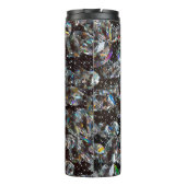Diamond Glitter Sparkle Elegant Thermosbeker (Achterkant)