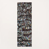 Diamond Glitter Sparkle Elegant Yogamat (Voorkant)