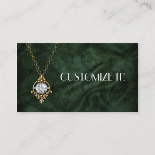 Diamond Gold Bling - Aangepaste Visitekaartjes