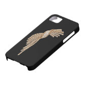 Diamond Gold Tassel iPhone 5 hoesje (Onderkant)