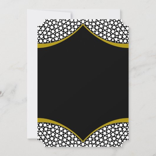 Diamond Gold Wedding Verloving Kaart (Achterkant)