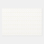 Diamond Golden Hearts Inpakpapier Vel (Voorkant)