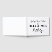 Diamond Goodbye Miss Hallo Mrs Name Vrijgezellenfe Gastenboek (Volledig)