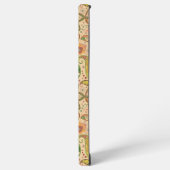 Diamond Green Paisley Calligraphy Monogram Name Samsung Galaxy Hoesje (Linkerkant)