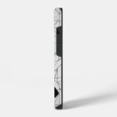 Diamond Grid Line Art iPhone Hoesje (Linkerkant)