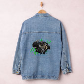 Diamond Handed Ape Stock Market Chart Denim Jacket (Hangar)
