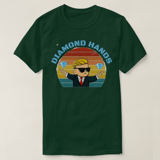 Diamond handen AMC T-shirt (Design voorkant)