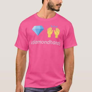 Diamond handen met hashtag t-shirt