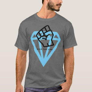 Diamond Handjes houden de lijn vast T-shirt