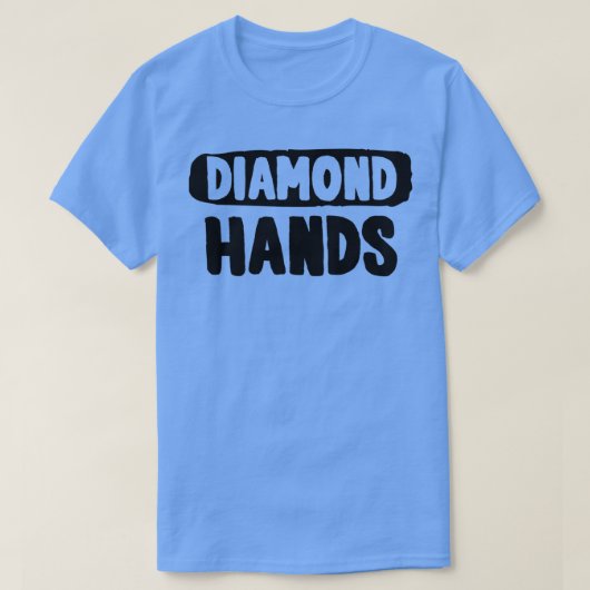 Diamond Hands 13 T-shirt (Design voorkant)